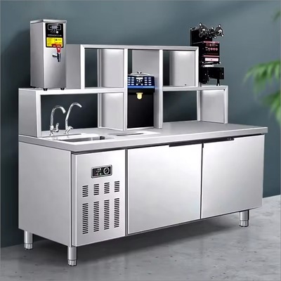 FEST Stainless Steel Bubble Tea Counter &nbsp;1.2/1.5/2.0M