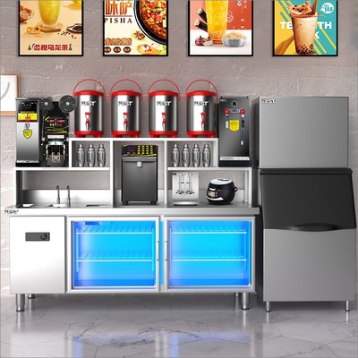 FEST Milk Tea Bar Counter Stainless Steel